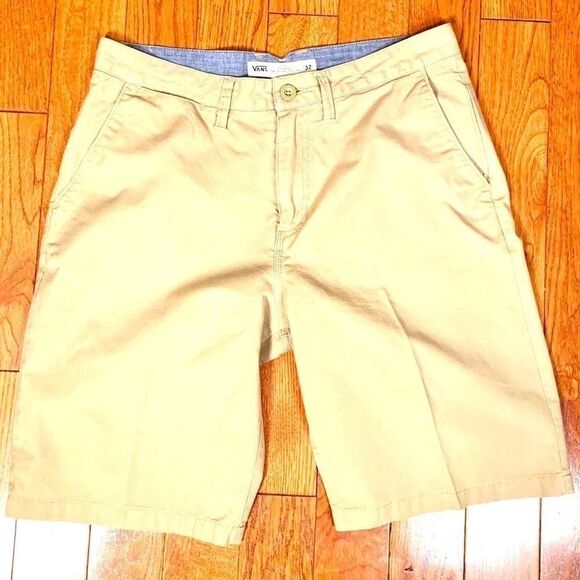 BEIGE VANS SHORTS 32”x10” length - Picture 1 of 4